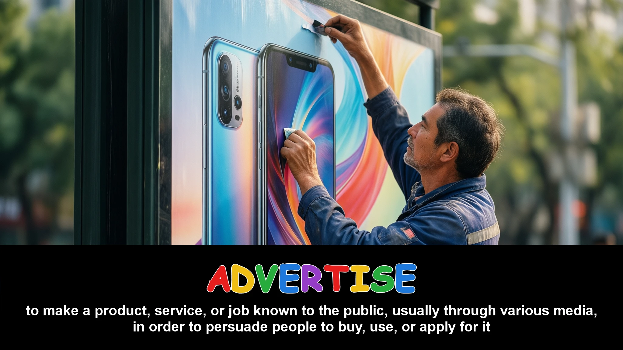 English Illustration for advertise